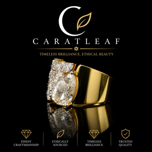 Bague de fiançailles en or 18 carats avec diamant de laboratoire taille poire 2 carats, certifiée IGI, bague de mariage de luxe, bijoux fins personnalisés, or floral - Product Image 2