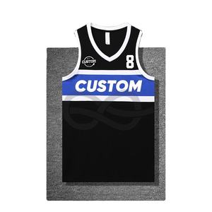 Maillots de basket-ball unisexes à sublimation personnalisée séchage rapide caractéristique numéro de nom personnalisé vêtements de sport pour adultes - Product Image 1