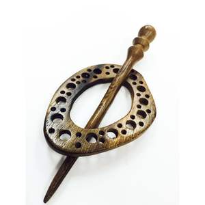 Épingle à cheveux classique en bois léger, faite à la main, durable, en bambou et en bois, bâtonnet à cheveux artisanal - Product Image 4