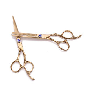 Ensemble de ciseaux de coiffure professionnels en acier inoxydable, fournitures de salon de coiffure personnalisées avec logo personnalisé - Product Image 2