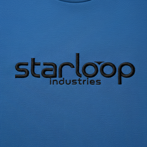 เสื้อยืดคอตตอนเนื้อนุ่มคุณภาพสูง ทรงหลวม สไตล์สตรีทแวร์ สีน้ำเงิน สำหรับทุกเพศ - Product Image 2