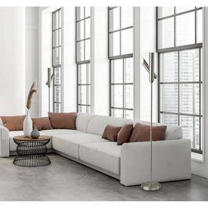 Lámpara de Pie LED Inteligente con Control Remoto, Función de Atenuación y Memoria para Hogares Modernos - Product Image 3