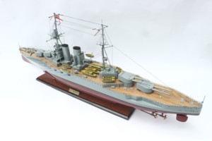 GIA NHIEN CO.LTD โมเดล HMS WARSPITE ของตกแต่งบ้านไม้สไตล์คลาสสิก งานแฮนด์เมด พร้อมตั้งโชว์ งานแกะสลัก ของสะสม - Product Image 3