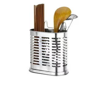 Elegant Stainless Steel Spoon holder Farmhouse Home Kitchen Decor Spoon Storage Stand At <b>Under</b> Your Budget - Product Image 5