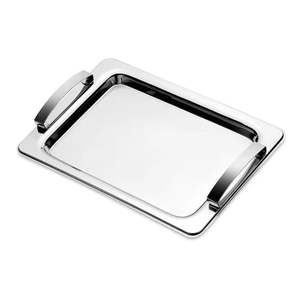 Bandeja Rodante para Servir con Espejo, Apta para Lavavajillas, Aprobada para Contacto con Alimentos, Uso en Restaurantes - Product Image 1