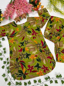 Ensemble Kurti et Palazzo en Rayonne Imprimée avec Broderie Métallisée – Tenue Ethnique Douce et Confortable - Product Image 4