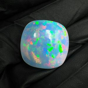 Ethiopian Natural <b>Opal</b> cushion shape Cabochon Cut Mix Size Lot Excellent Quality Multi Fire Best <b>pendant</b> Making Loose - Product Image 4
