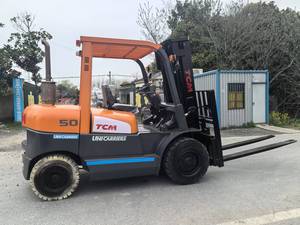 Montacargas TCM Usado de 5 Toneladas, Buen Precio, Componentes Principales Probados en Fábrica: Caja de Cambios, Bomba, Motor, Rodamientos, para Minería, Construcción y Puertos - Product Image 5