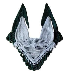 Voiles anti-mouches pour chevaux en polyester durable de haute qualité, design personnalisé, pour la protection sportive en compétition, vente en gros - Product Image 5