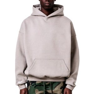 Sudaderas con Capucha Casuales de Moda para Hombre, de la Mejor Calidad, 100% Algodón, Transpirables, Talla Grande, Esenciales para el Invierno, Bordadas, OEM - Product Image 6