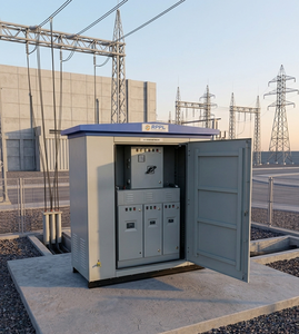 Outdoor Type 800 kVA Compact Secondary Substation Oil Cooled 20 kV and 400V <b>Transformer</b> Unit Copper Winding ONAN ONAF Cooling - Product Image 1