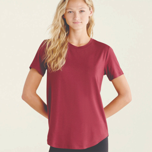 Camiseta de Mujer con Estampado Gráfico, Cuello Redondo, Manga Corta, Estilo Moderno 2026, Talla Grande - Product Image 1
