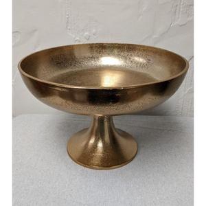 Metal Food Serving Bowls <b>Small</b> Large Pedestal Bowl <b>Table</b> Decoration Handmade Luxury Fruits Bowls Wedding Decor Event Supplies - Product Image 3