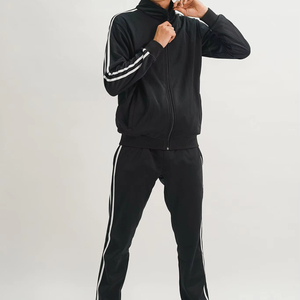 Oversized Tracksuit Streetwear Jogger Set Hoodie Set Unisex Cotton Fleece Y2K Retro Custom OEM ODM Wholesale Manufacturer - Product Image 1