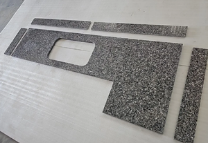 Crystal Blue cut-to-size Granite Polished Kitchen Countertop Natural <b>Stone</b> Work Surface For Residential & Commercial Projects - Product Image 3