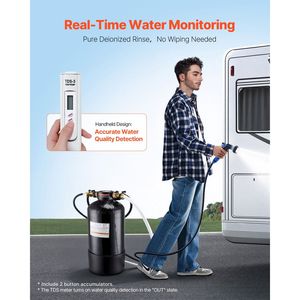Sistema de Agua Desionizada Premium para Lavado de Autos, Medidor de TDS Portátil y Removedor de Manchas de Agua, Equipo para el Cuidado del Automóvil - Product Image 3
