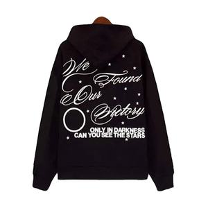 Propre graphique Design personnalisé imprimé bouffant Allover épais coton polaire pull à capuche coupe et coudre survêtements fournisseur hommes sweat - Product Image 3