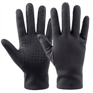 Guantes Unisex Térmicos de Invierno con Pantalla Táctil, Antideslizantes, de Gel de Silicona, con Forro Polar Cálido, Resistentes al Viento y al Agua, para Todos los Dedos - Product Image 3