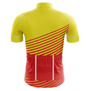 Nouvelle combinaison de cyclisme unisexe en tissu 100% polyester, impression par transfert thermique, vêtements de cyclisme, uniforme d'été, séchage rapide, respirant, pas cher - Product Image 4