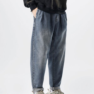 Custom Made Adults Size <b>Men</b> Straight Lightweight Casual Mid Rise <b>Jeans</b> Pant High Quality Private Label - Product Image 6