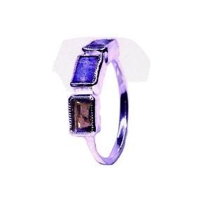 Wedding Wear 925 Sterling <b>Silver</b> <b>Silver</b> Plated Jewelry <b>Garnet</b> Gemstone Women Wear Classic Fashionable <b>Ring</b> - Product Image 1