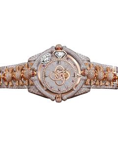Reloj de Moissanita Premium para Hombre, con Diamantes VVS, Acero Inoxidable, Reloj de Pulsera de Lujo - Product Image 1