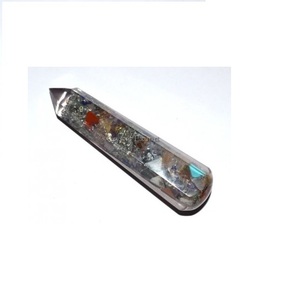 Best Selling High Polished Gemstone Crystals Quartz Chips <b>Orgonite</b> Orgone Energy Smooth Massage Wands for Skin Massage - Product Image 4