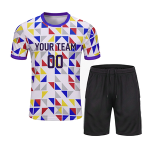 Ensemble de vêtements de tennis pour hommes personnalisés, imprimés numériquement, antibactériens, respirants et à séchage rapide pour l'hiver - Product Image 2