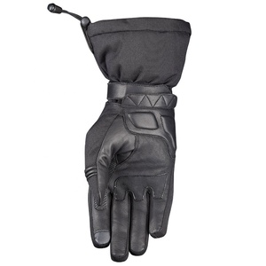 Guantes de Motocicleta de Cuero para Invierno, con Protección Completa para los Dedos, Pantalla Táctil, Impermeables, Térmicos, Unisex, de Alta Calidad - Product Image 3