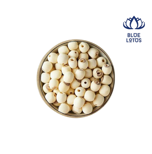 Graines de lotus blanches séchées Blue Lotus Farm, naturelles, Dong Thap, Vietnam, haute qualité, durée de conservation de 24 mois, modèle congelé Dylan - Product Image 1