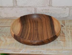 Assiette de service en bois de manguier, design classique pour mariage, faite à la main et écologique - Product Image 3
