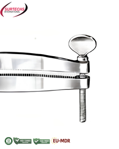 Surtechs Pince auriculaire droite pour chien, en métal léger, 15,5 cm, instrument chirurgical vétérinaire en acier - Product Image 5