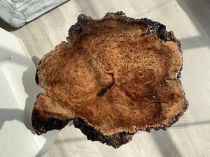 TIMELESS CRAFT <b>Epoxy</b> Log <b>Coffee</b> <b>Table</b> Natural Burl Wood Side <b>Table</b> Live Edge Handmade Modern Luxury Eco-Friendly Furniture - Product Image 5