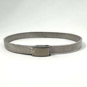 Bracelet à breloques unisexe en maille d'acier inoxydable multicolore J002, décontracté/sportif, bijoux de mode DIY, cadeau - Product Image 3