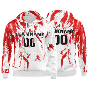 Custom Trending Design Winter Camouflage Sublimated Printed Personalized Team <b>Name</b> and Number Performance Sports <b>Hoodies</b> - Product Image 6