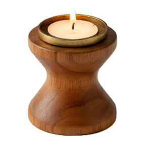 Top Arrival Wooden <b>Tea</b> <b>Candle</b> Holder Perfect for Wedding Rustic Decor Piece and Party Decoration Customize Size Shape - Product Image 1