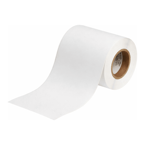 Étiquettes en rouleau pour imprimante jet d'encre Brady, noyau de 2 pouces, 4 po de largeur x 50 pi de longueur, autocollants en PVC mat durables, adhésif puissant coréen pour l'étiquetage - Product Image 2