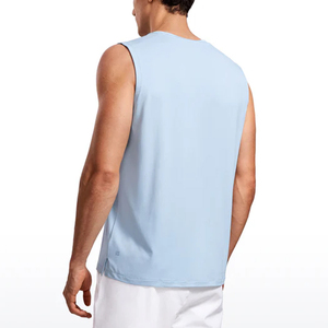 Camisetas sin Mangas para Hombre, Estilo Nuevo, de Algodón y Poliéster, Precio al por Mayor, Precio Accesible, Lavables - Product Image 4