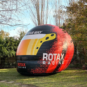 <span class=keywords><strong>Casco</strong></span> Inflable Gigante Atractivo para Carreras, <span class=keywords><strong>Casco</strong></span> Grande de Karting con Logotipo Personalizado, Modelo de <span class=keywords><strong>Casco</strong></span> de Motorsport para Publicidad de Eventos/Automovilismo - Product Image 1