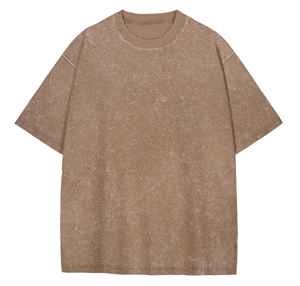 Camiseta de Algodón Marrón de Corte Regular para Mujer, Ecológica, Casual, de Manga Corta, para Primavera, con Diseños Personalizados - Product Image 6