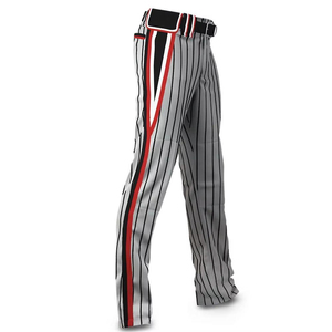 Pantalon de baseball respirant de haute qualité avec logo personnalisé, short de sport unisexe grande taille pour adulte, 100 % polyester, poches, équipe personnalisée - Product Image 5