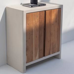 Aparador de Madera Vandana Pebble Astra con Elegante Almacenamiento para Interiores de Hogares Modernos y Espacios de Vida - Product Image 4