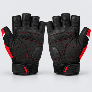 Guantes de Ciclismo de Bajo Precio, Transpirables, de Tela Elástica, Ajuste Cómodo, Palma Acolchada con Absorción de Impactos, Agarre Antideslizante para Ciclismo de Carretera - Product Image 5