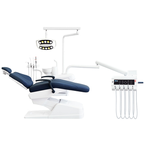 Poltrona Odontoiatrica Premium Configurabile in Metallo con Vassoio Strumenti a Cristalli Liquidi, 9 Posizioni di Memoria e Luce LED con Sensore per Uso Dentale - Product Image 3