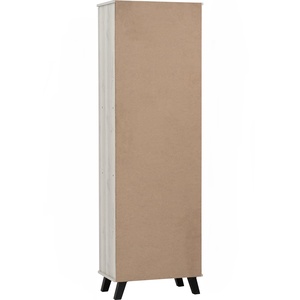 High Quality Compact Wooden Cabinet Double Door <b>Tall</b> Level <b>Storage</b> for Apartment Rental Property and Hallway Walkway Stand - Product Image 6