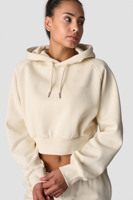 Ensemble 2 pièces personnalisé OEM avec logo : Sweat à capuche court et pantalon de jogging pour femme – Survêtement en coton respirant style streetwear
