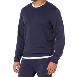 OEM High Quality 100% Cotton Fleece Long Sleeve Men's Custom Printed Oversize <b>Sweatshirts</b> 2024 - Product Image 1
