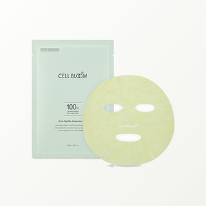 Masques pour le visage Cell Bloom Korean K-Beauty Cica Peptide Ampoule Mask 5 feuilles Fabriqué en Corée soin de la peau visage - Product Image 4