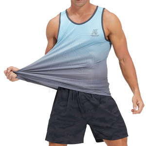 Camiseta sin Mangas de Punto Casual para Hombre, de Alta Calidad, Ajuste Holgado, para Gimnasio y Fitness, Secado Rápido, Transpirable y Ecológica - Product Image 3