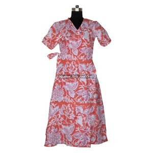 Cotton Kimono Bathrobe For Women Beachwear Nightwear Summer Gift Idea Bathrobe For Summer - Product Image 1